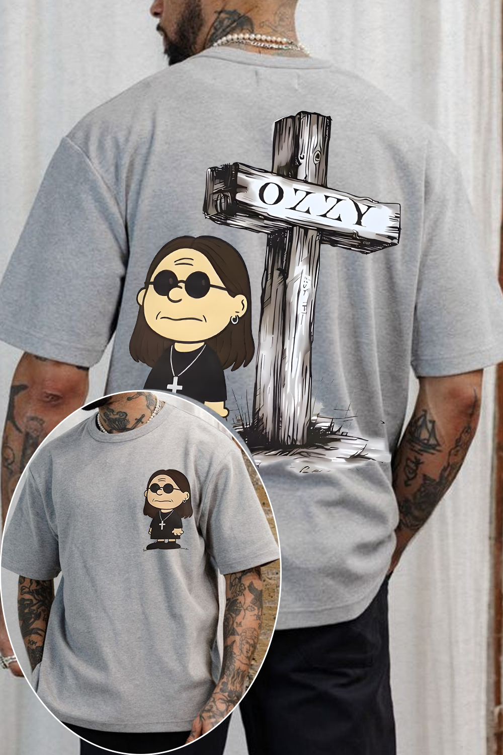 Ozzy and Charlie Brown  shirt