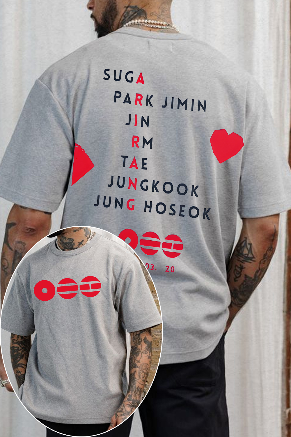 BTS Army Arirang Tee For Men