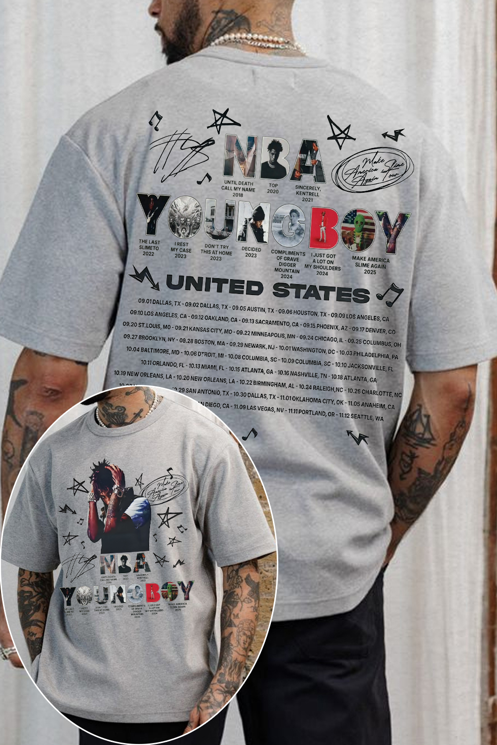 nbayoungboy cool shirt
