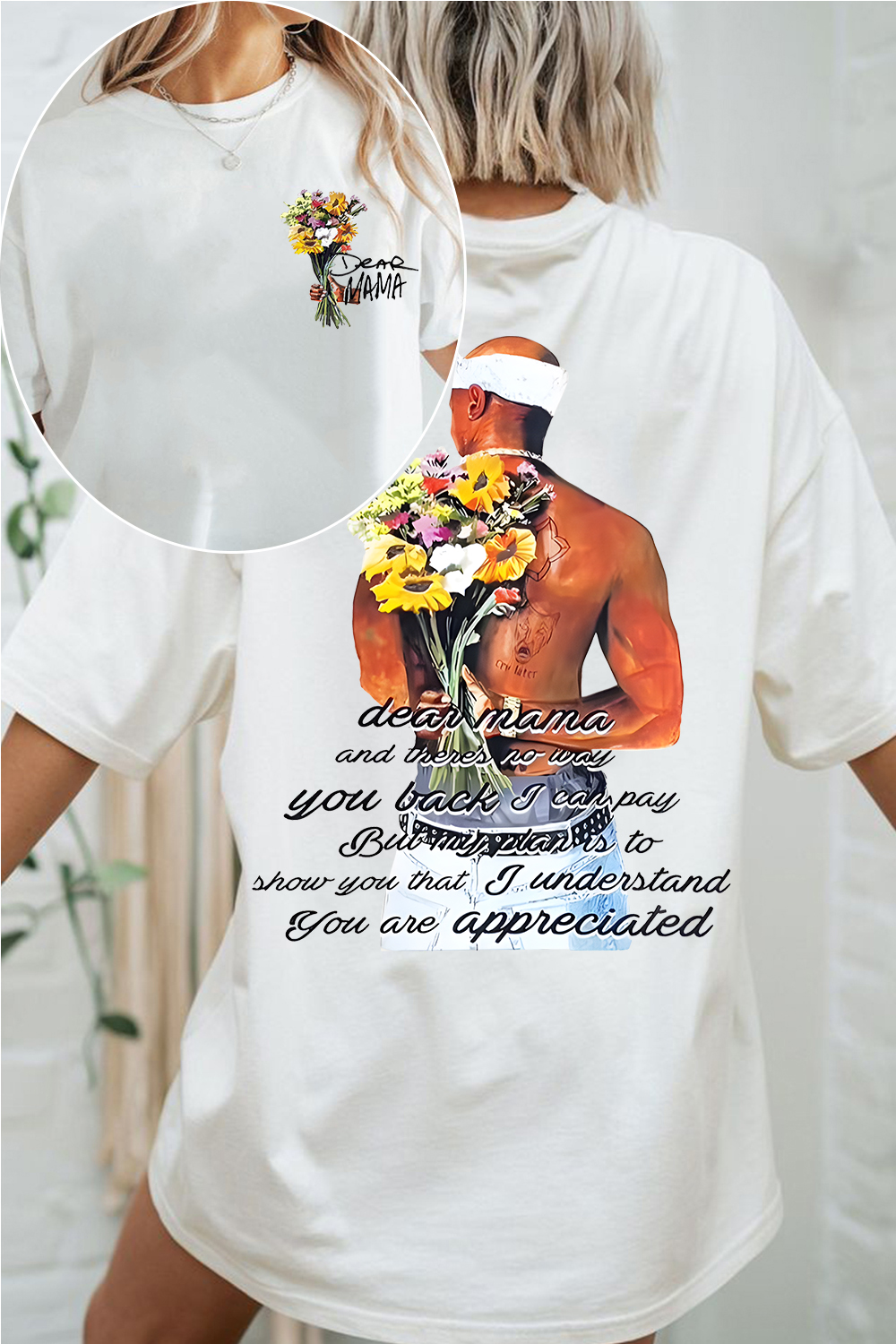 Dear Mama Tupac Fans Tee For Women