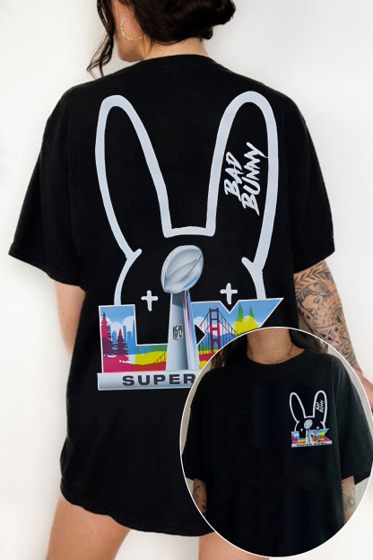 Superbowl 2026 Bad Bunny 🐰 Fan Women's Shirt