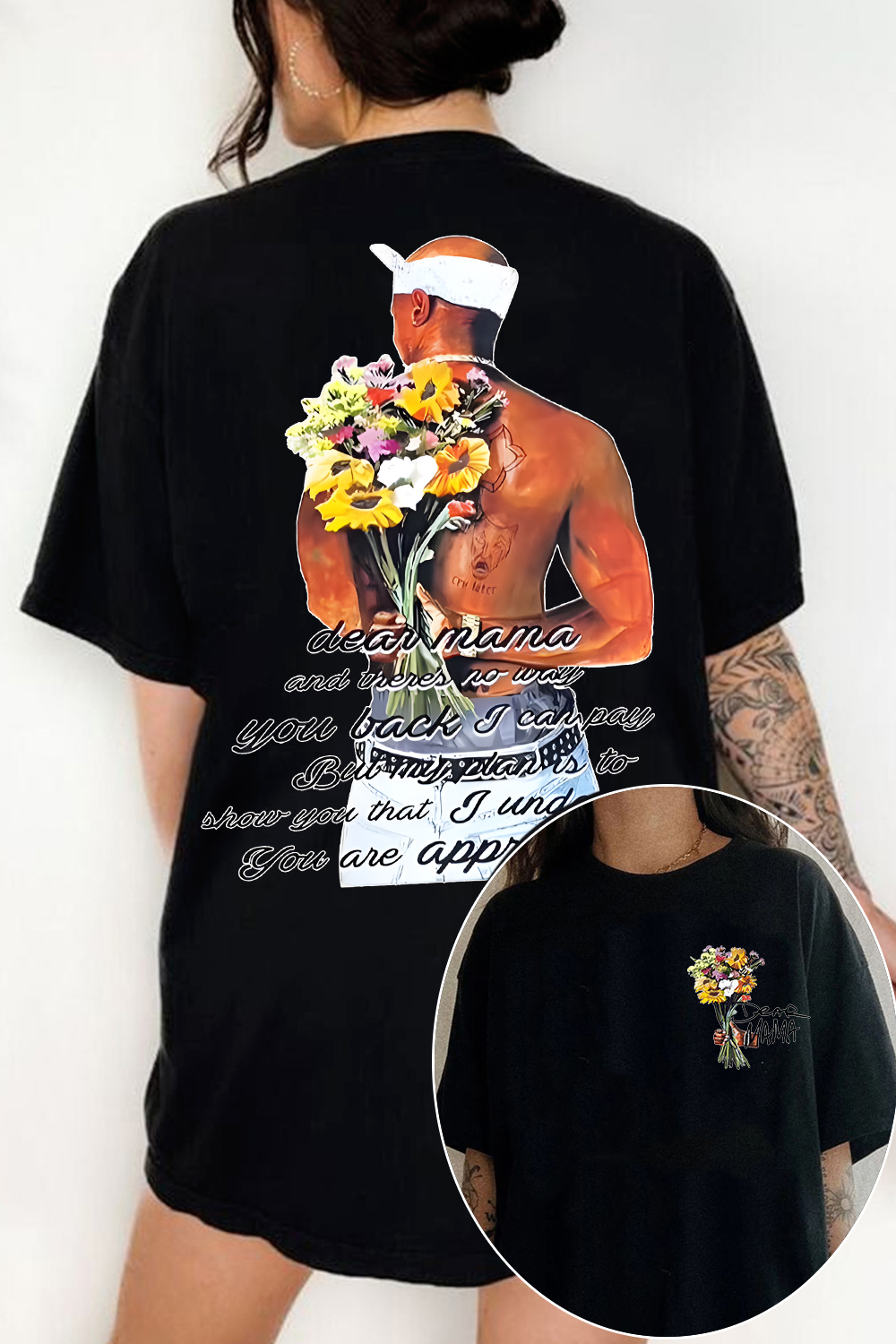 Dear Mama Tupac Fans Tee For Women