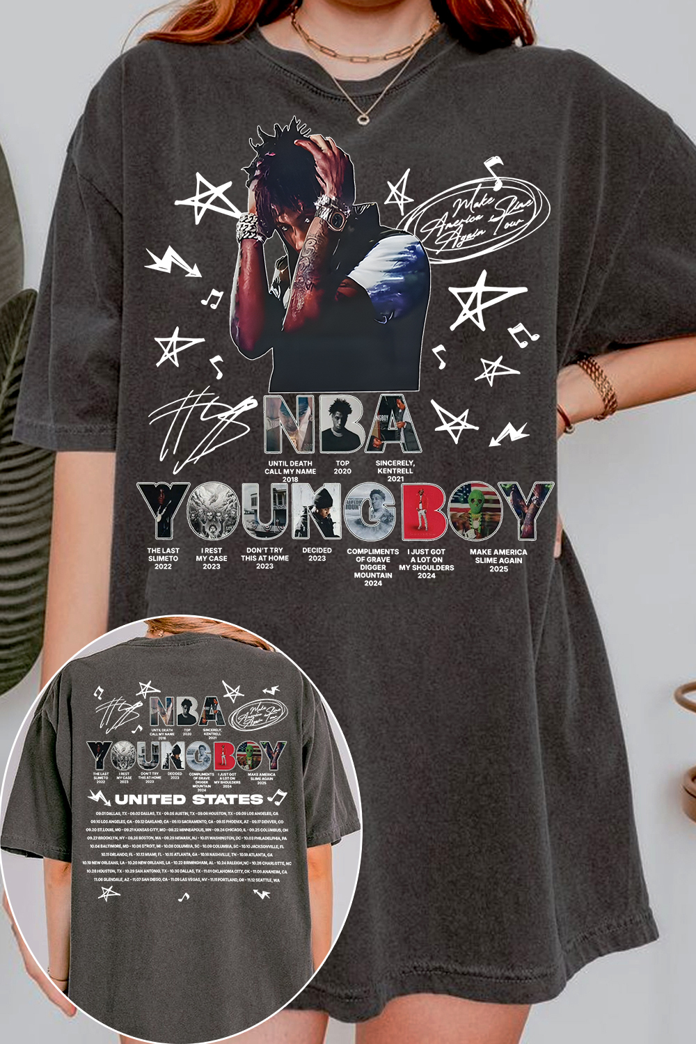 nbayoungboy cool shirt