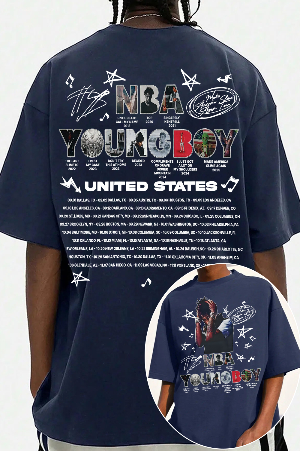 nbayoungboy cool shirt