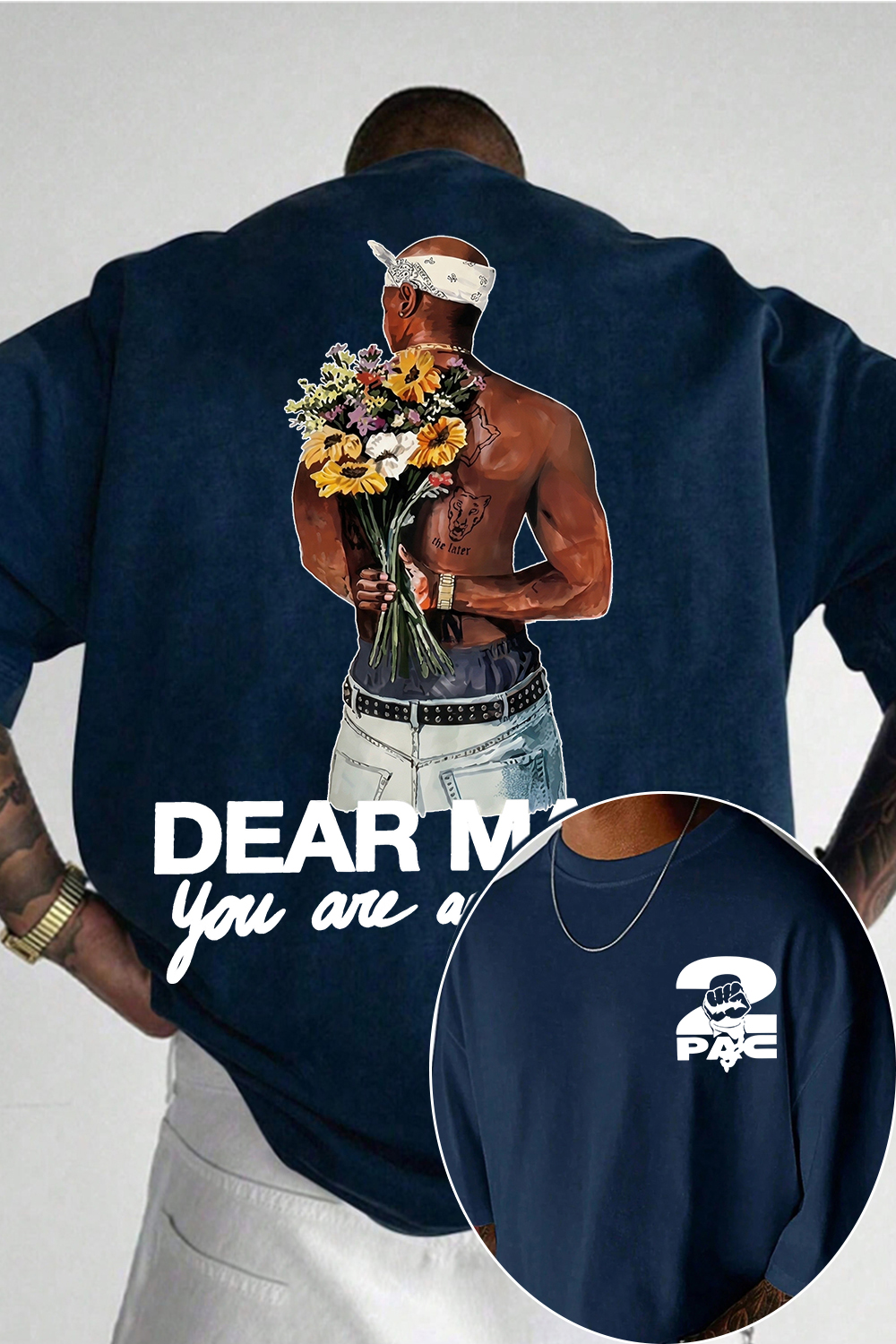 2pac Two-Sided Tee