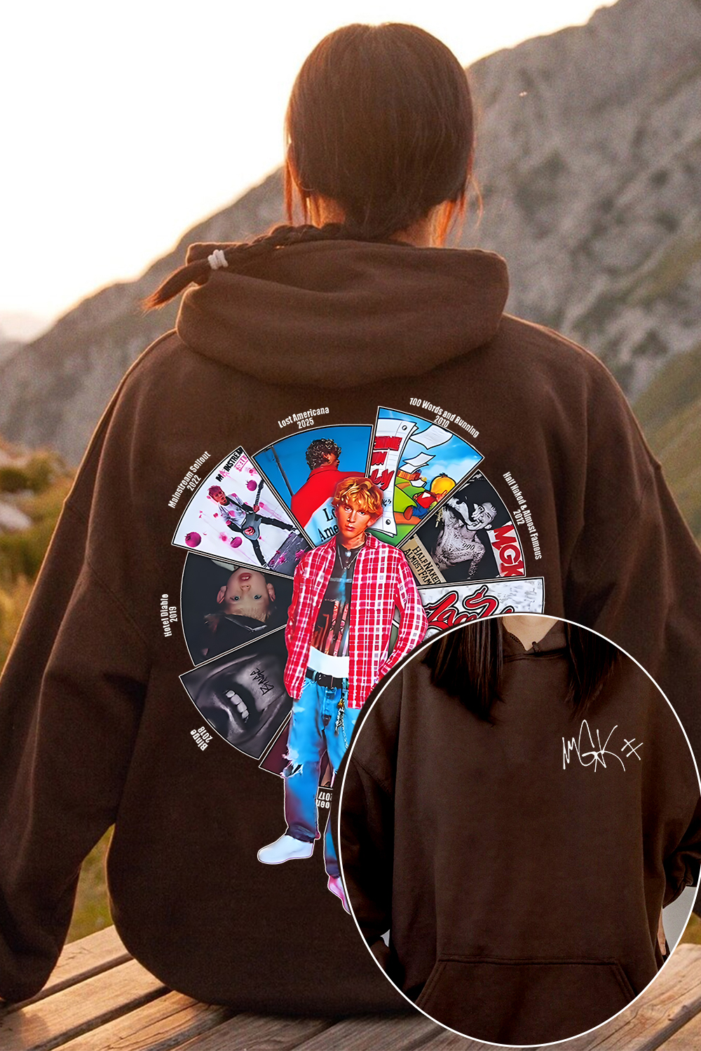 MGK Oversized Rapper Tour Hoodie