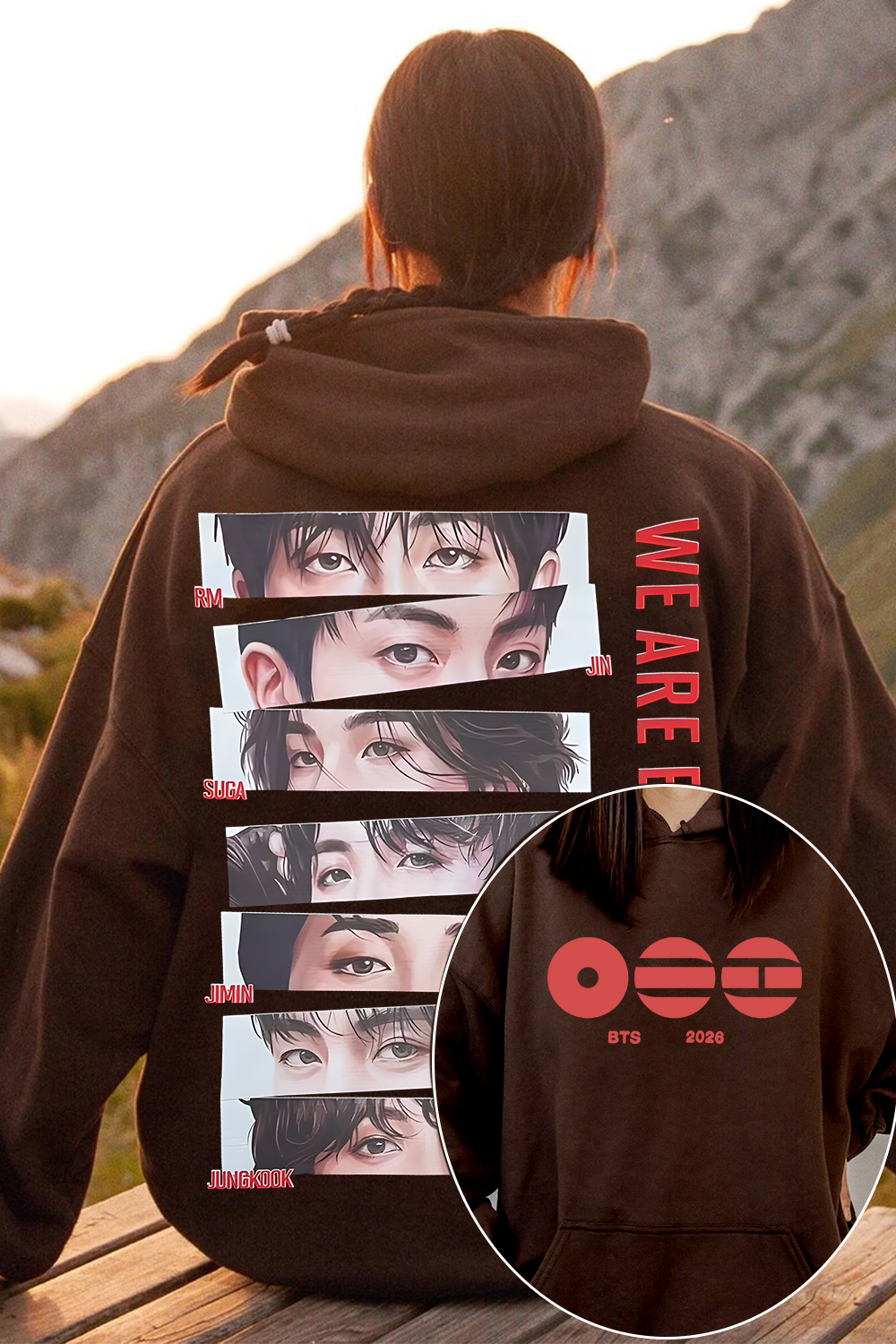 ??? BTS Tour 2026 Hoodie