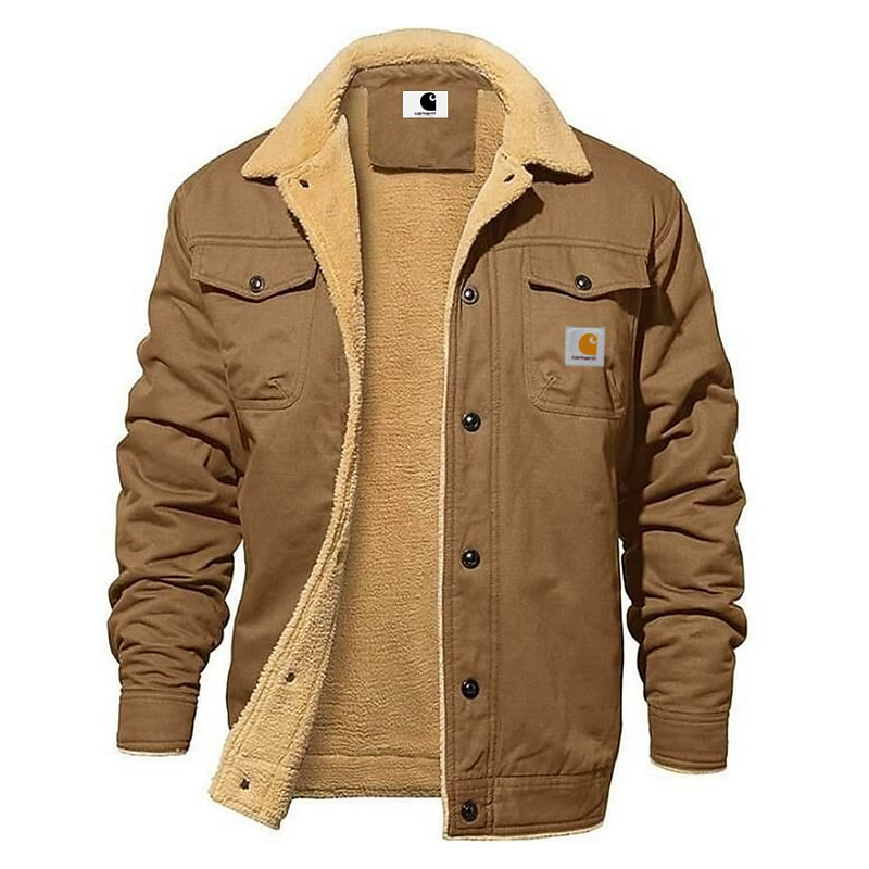 Relaxed Fit Fleece Jacket