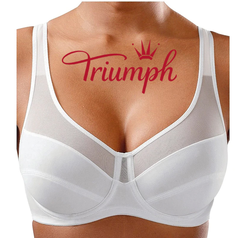 Triumph 3 paquetes. 💝Удобен памучен push-up сутиен✨
