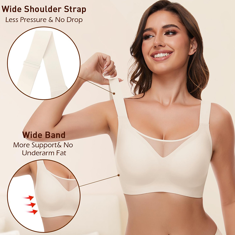 Triumph - 3 pezzi (75A-110F) 💝Reggiseno senza cuciture estremamente confortevole
