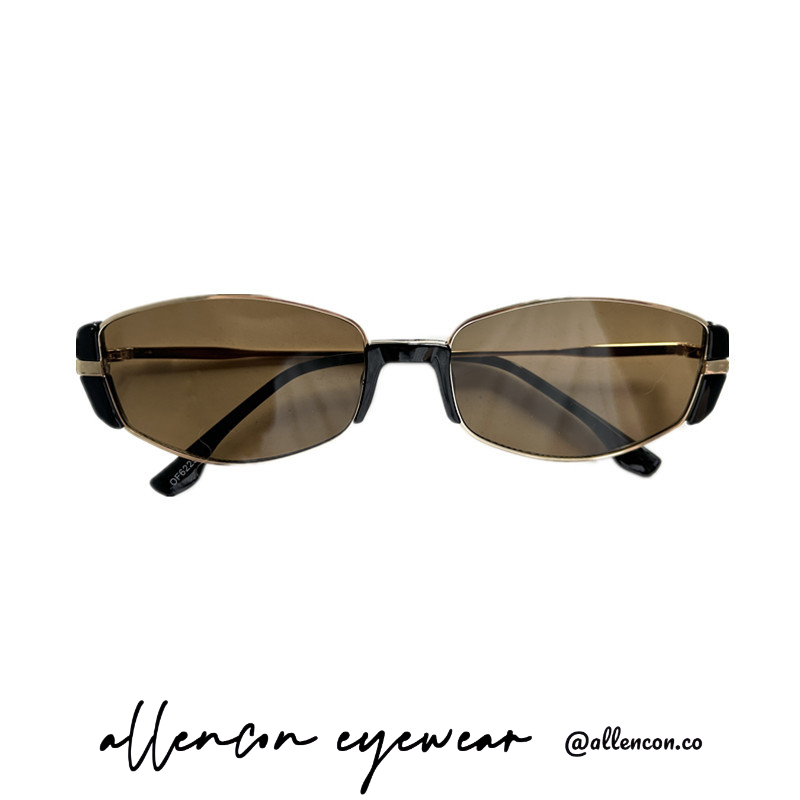 复古椭圆框墨镜丨高级感Y2K丨辣妹街拍丨四色可选