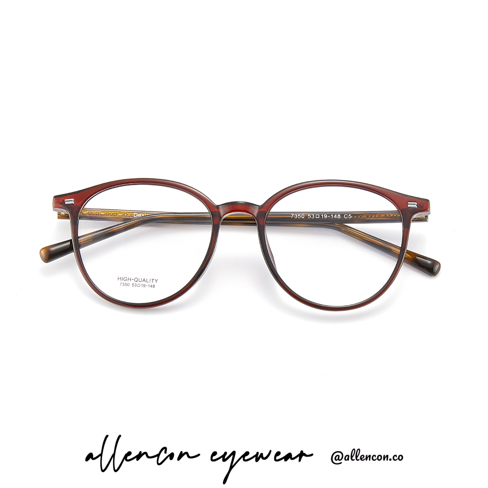 板材椭圆框丨文艺复古丨百搭圈型丨素颜可戴丨男女同款DG7350【全球购】