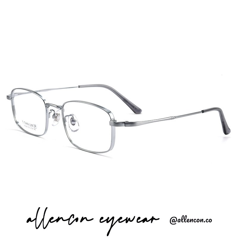轻奢纯钛小方框丨斯斯文文风丨舒适鼻托丨防滑镜腿丨男女同款 X15339T【全球购】