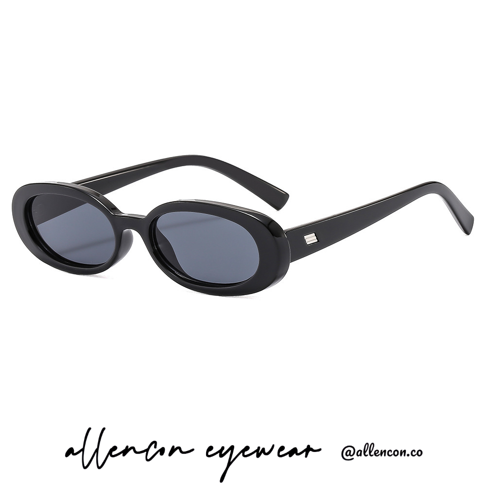 椭圆窄框墨镜丨ins风丨多色可选丨时尚穿搭单品