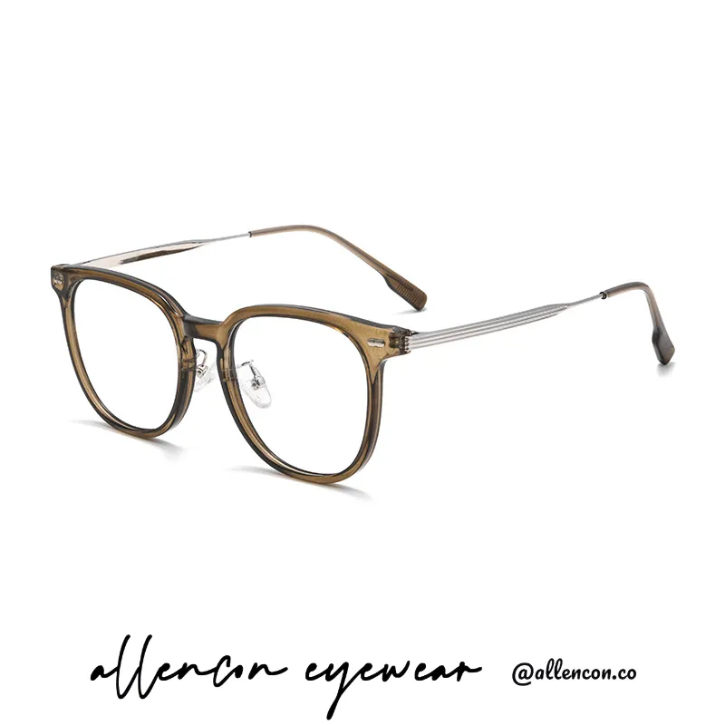 TR方圆框丨椰子透灰框丨显白显脸小丨减龄素颜镜丨颜值翻倍丨女款