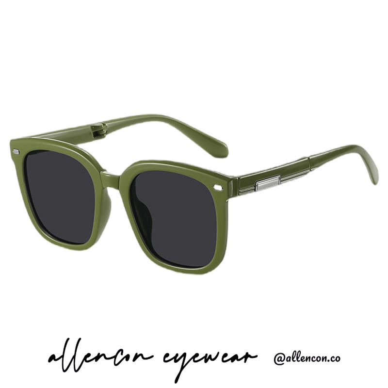 可折叠墨镜丨高级感显脸小丨超轻全折叠丨绿色