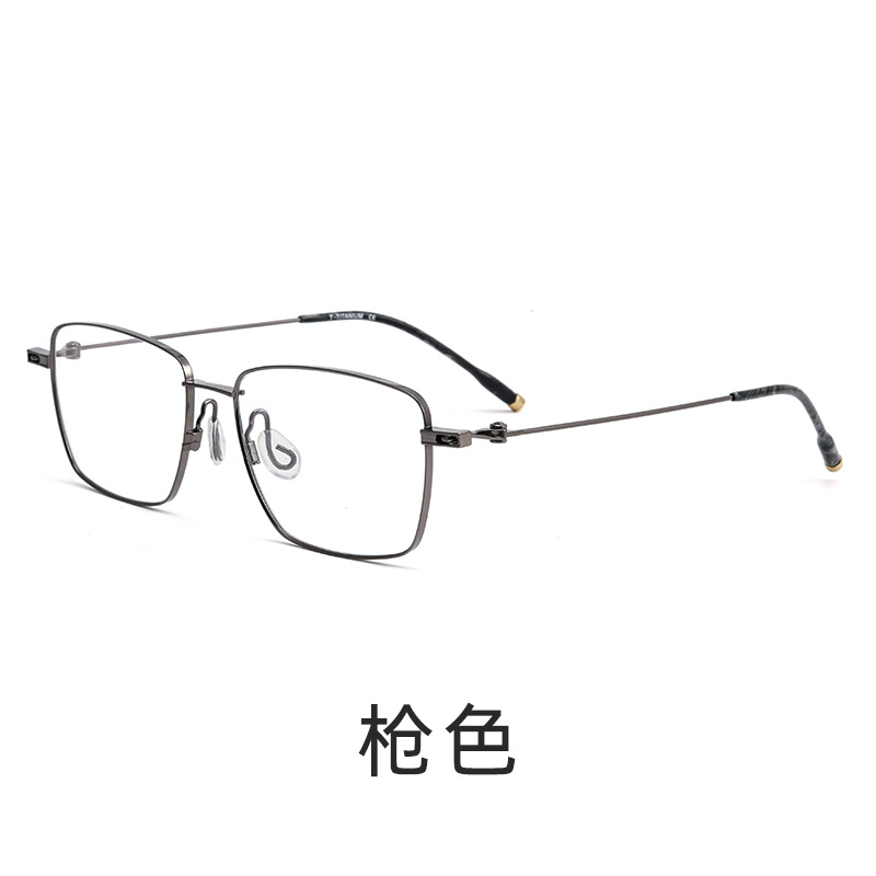 纯钛方形框丨金丝眼镜丨王鹤棣同款丨时尚百搭丨简约高级感丨男款