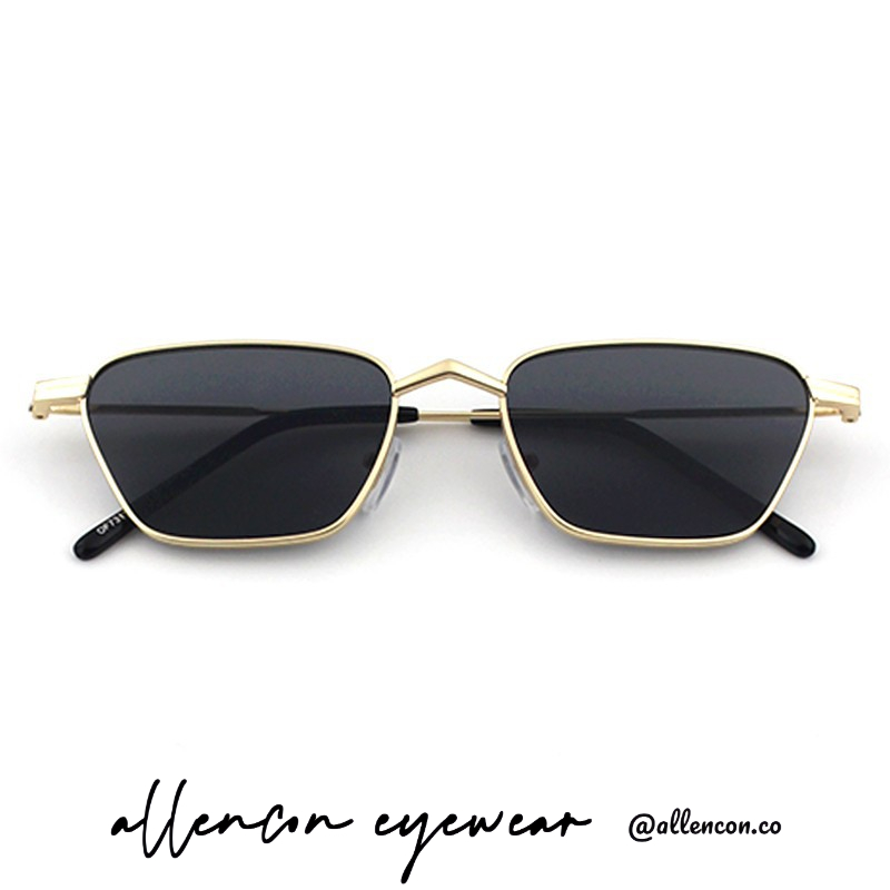 金属小框方形丨复古港风墨镜丨四色可选