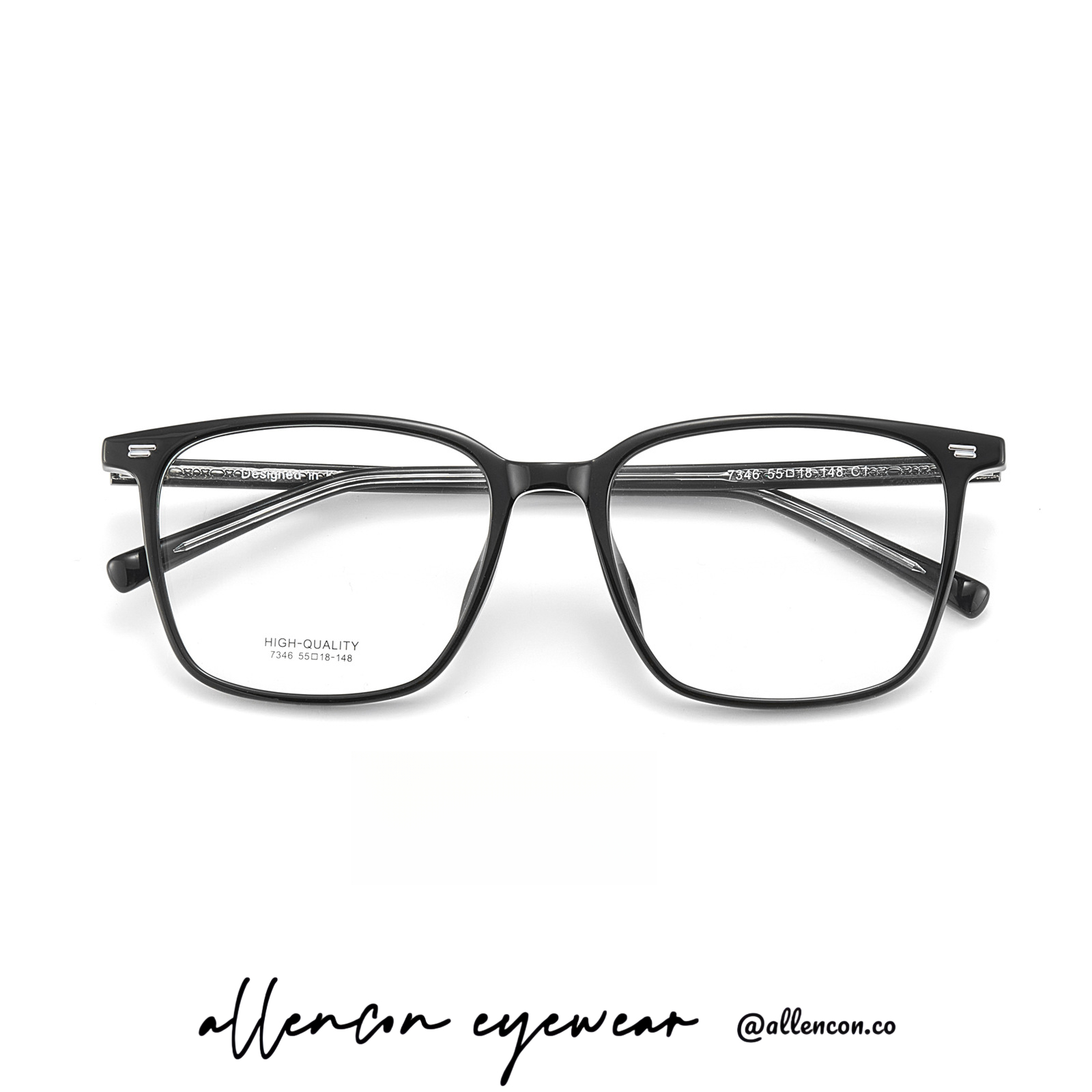 板材方框丨大脸显瘦丨佩戴舒适丨男女同款DG7346【全球购】