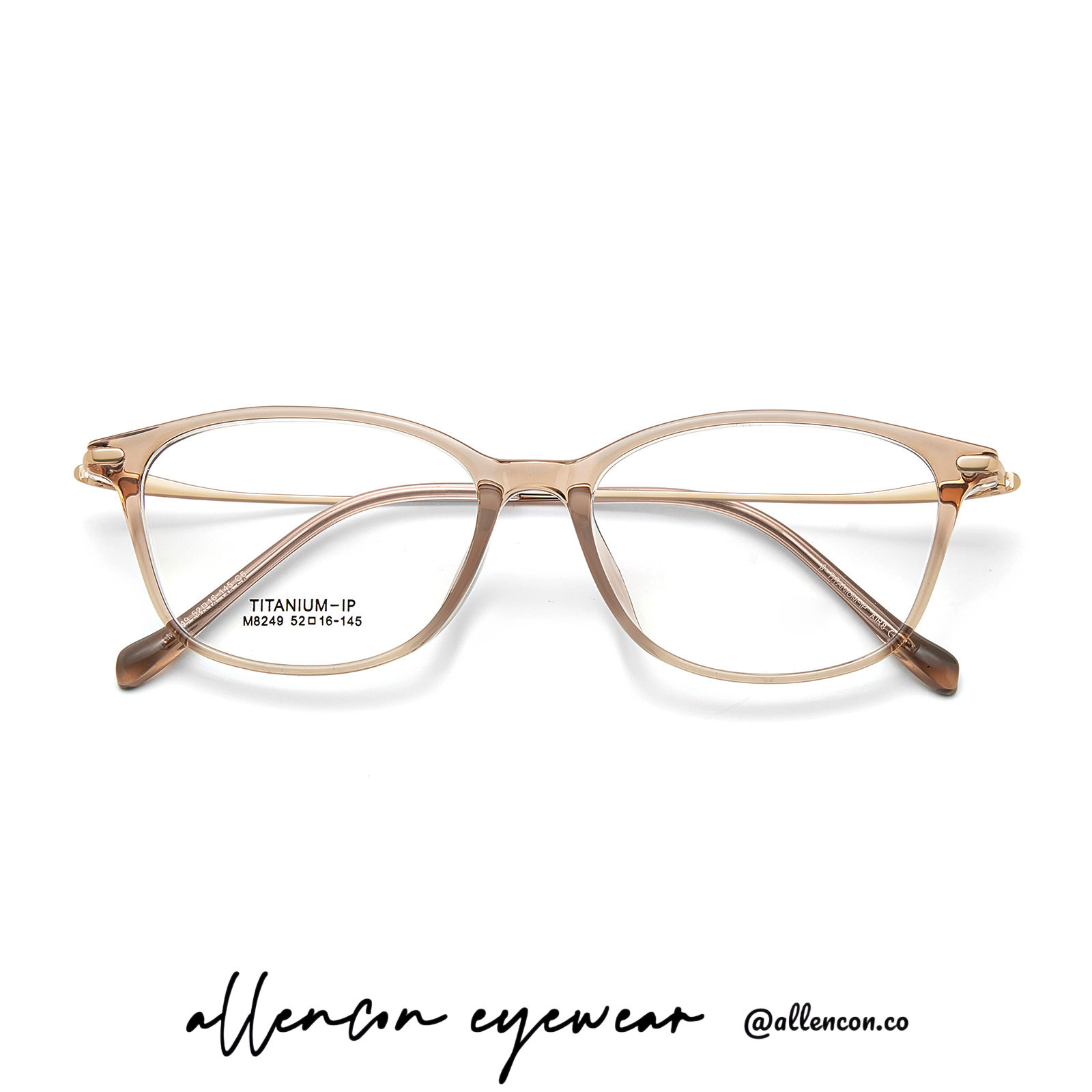 长款猫眼框丨TR镜身丨纯钛镜腿丨提拉眉眼丨女款DGM8249【全球购】