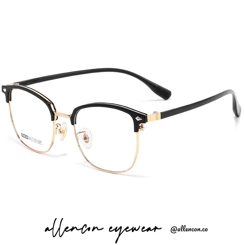 眉线框 | 质感合金 | 轻弹镜腿 | 极简设计 | 颜值至上 | 男女同款