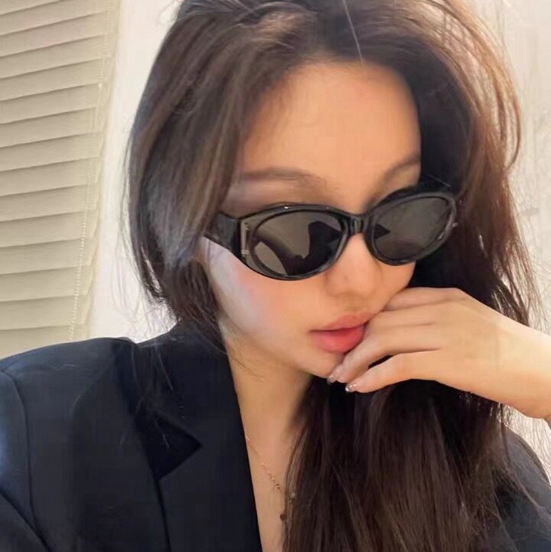 美拉德椭圆猫眼墨镜丨拍照高级感丨六色可选