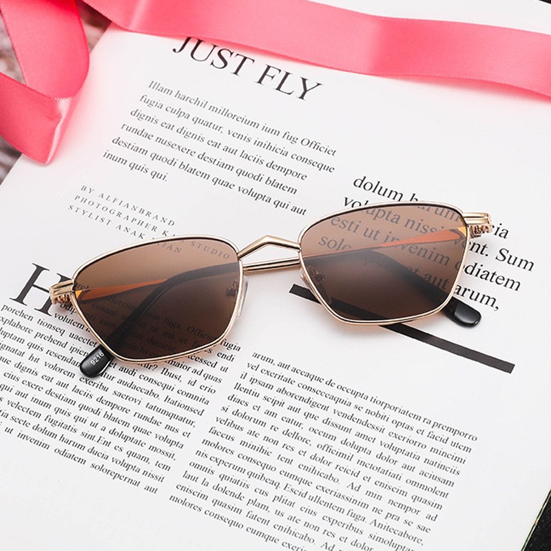 金属小框方形丨复古港风墨镜丨四色可选