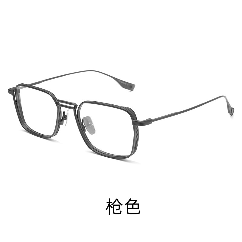 纯钛方框丨大框显脸小丨宽边设计丨高度数推荐丨男款