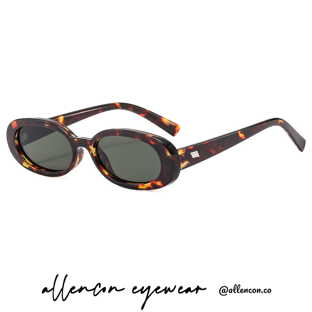 椭圆窄框墨镜丨ins风丨多色可选丨时尚穿搭单品