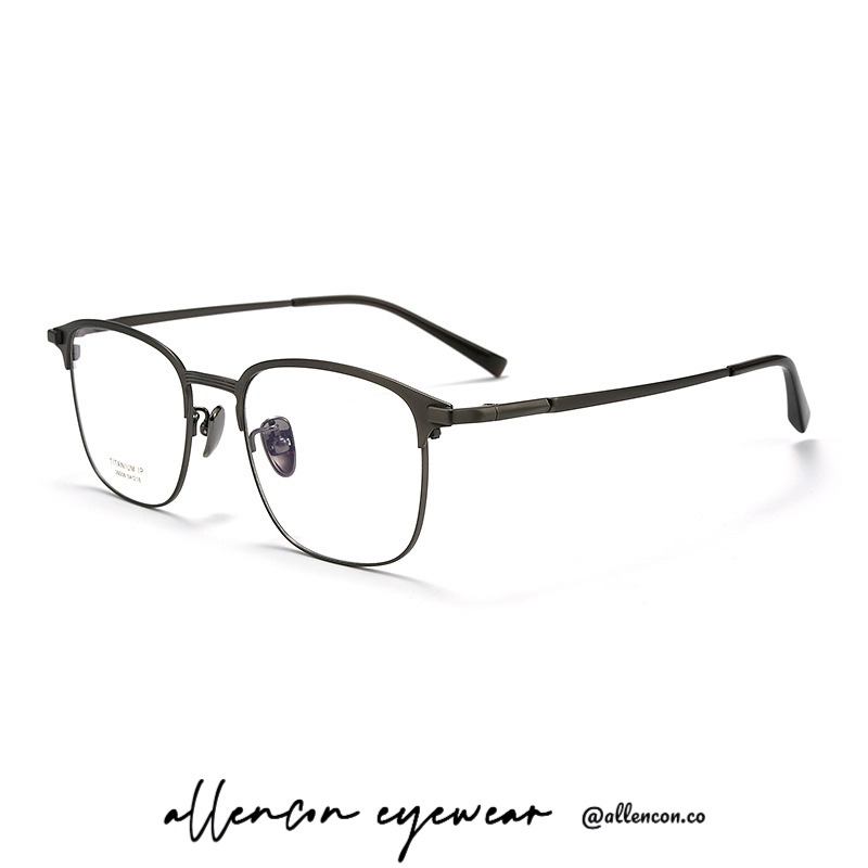 纯钛眉线框丨男士大码丨大脸适配丨男款丨H26008Y【全球购】