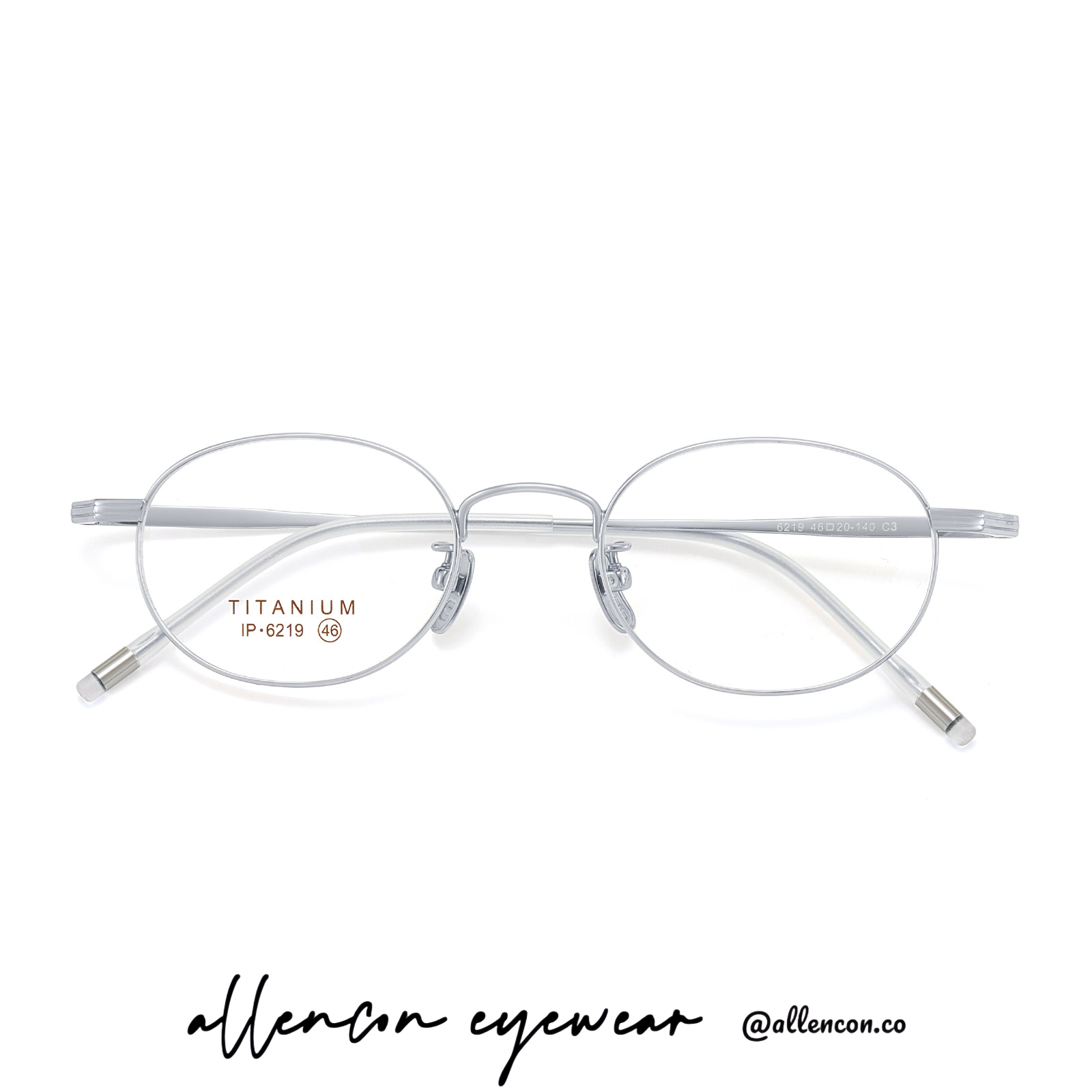 纯钛椭圆框丨高度数小框丨素颜甜美丨男女同款DG6219【全球购】