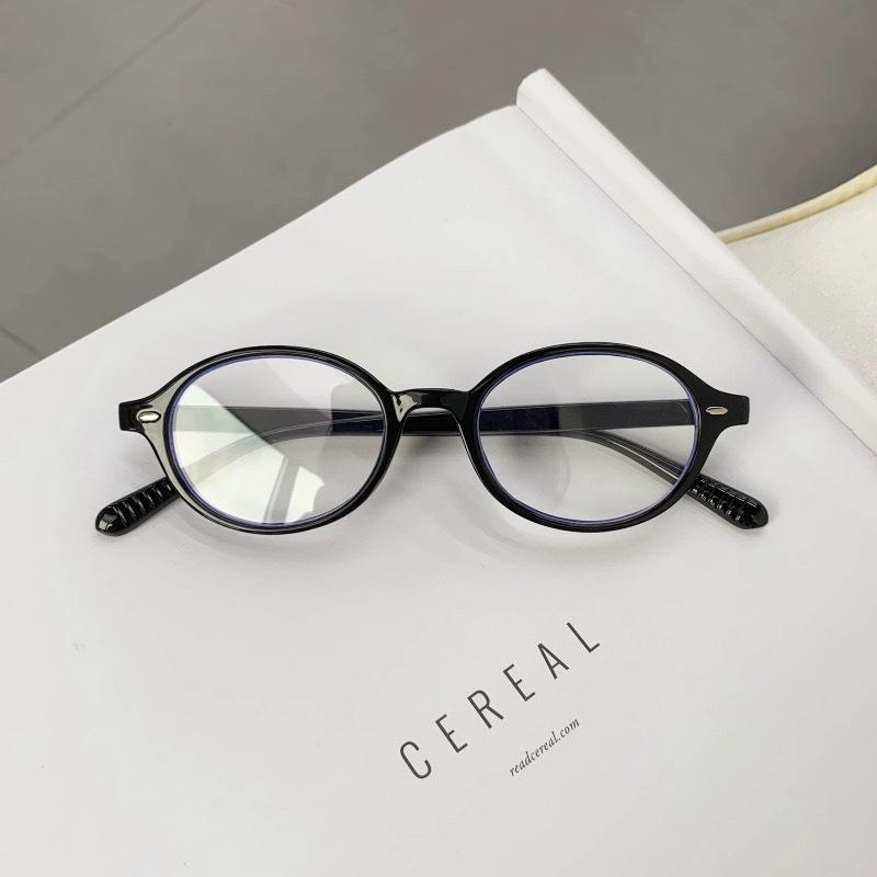 中性风椭圆框丨上镜有范ins风丨舒适不易夹脸丨男女同款