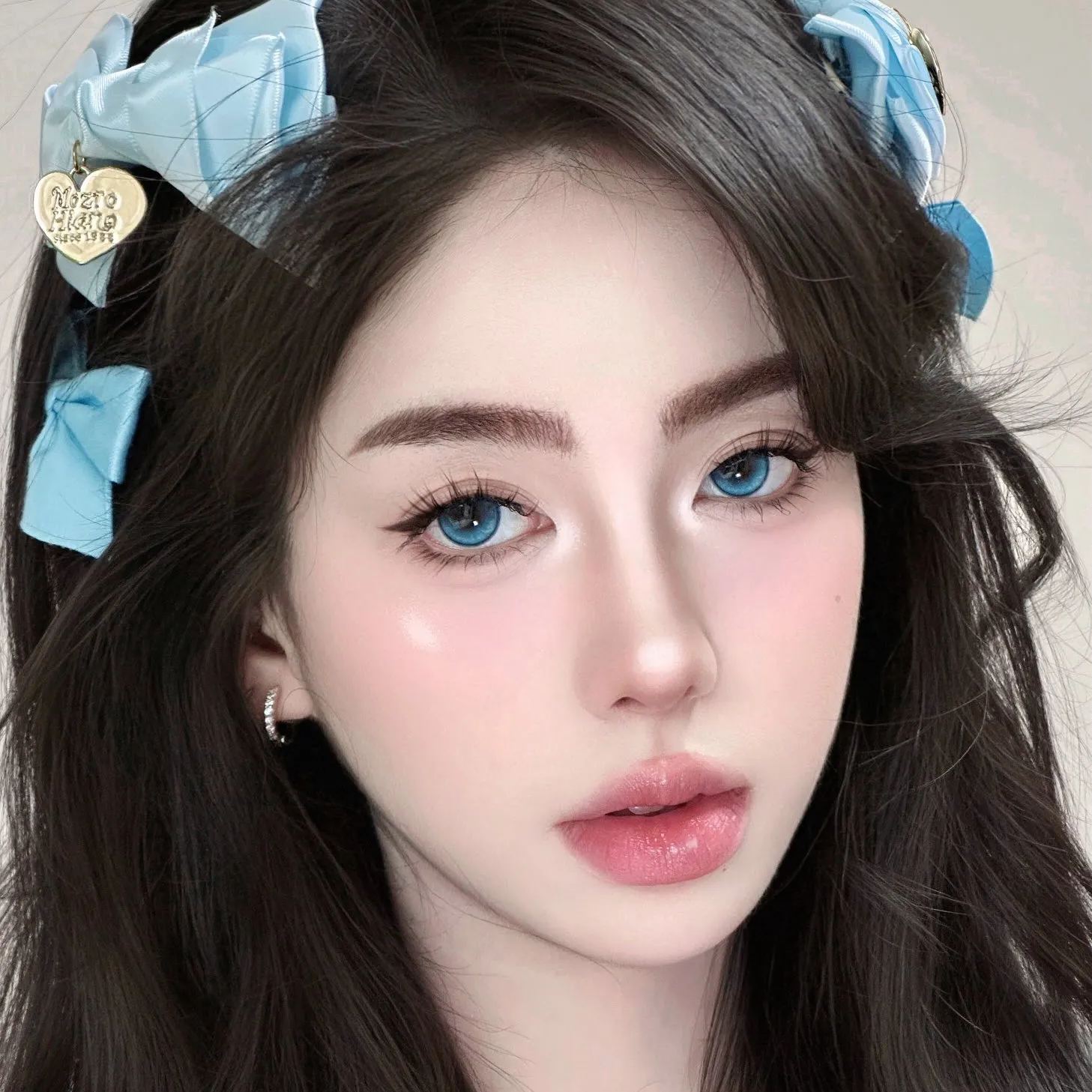 Doriscon | 韩产半年抛 | 硅水凝胶 | 蓝色系混血 | 芝士奶青 | 北海水晶 | 傲娇蓝莓 | 14.5mm-allencon