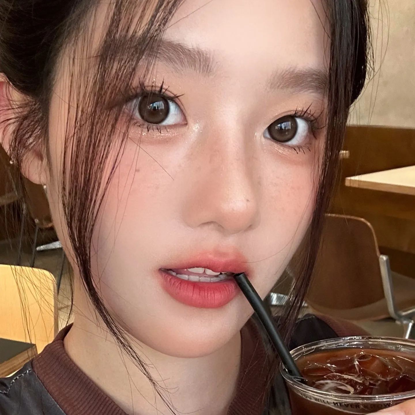 Deerbell | 韩产年抛 | 硅水凝胶 | 大直径流心琥珀 | 红糖啵啵  | 14.5mm-allencon