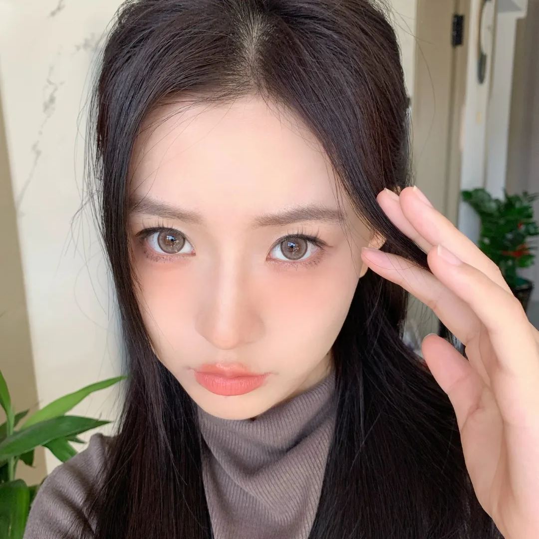 FlowerColor | 国产日抛 | 非离子 | 温柔氛围浅瞳 | 阳光琥珀 | 冰岛暖棕 | 14.4mm | 10片装-allencon