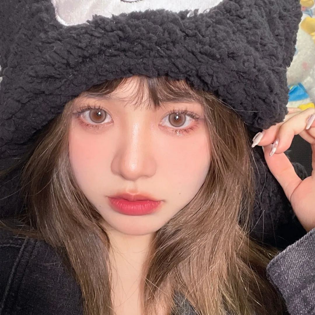 FlowerColor | 韩产年抛 | 硅水凝胶 | 牛乳黑灰系 | 氧气奶灰 | 自然黑 | 幼态浅黑 | 狗狗眼灰 | 14.2mm-allencon