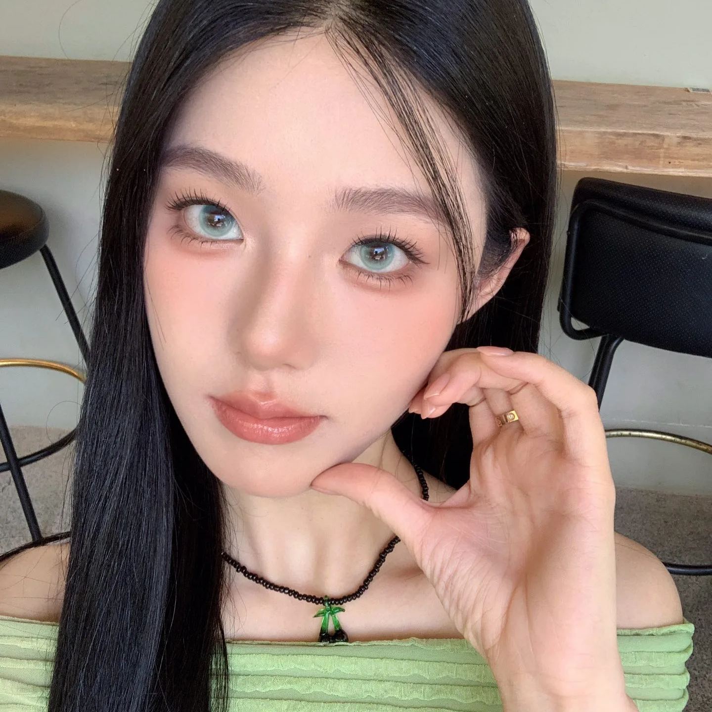 FaFaCon | 国产日抛 | 水凝胶  | 清凉感薄荷曼波 | 薄荷芭蕾 | 14.2mm | 10片装-allencon