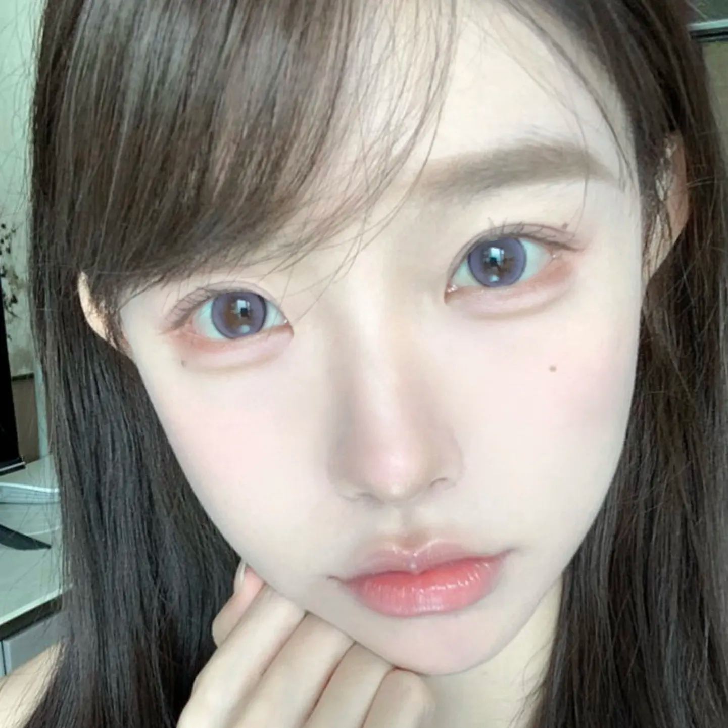 Fully Gift | 韩产半年抛 | 水凝胶 | 玻光系列 | 热味像素 | 冷味粒紫 | 荔味玻片 | 14.2mm-allencon