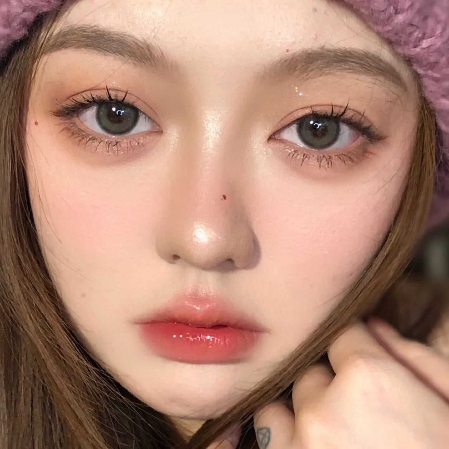 Peachcon | 韩产年抛 | 硅水凝胶 | 美娜灰 | 奶包灰 | 冰透茶灰 | 魔女雾灰 | 水晶晶黑 | 月鹿黑 | 芝麻球 | 14.2mm-allencon