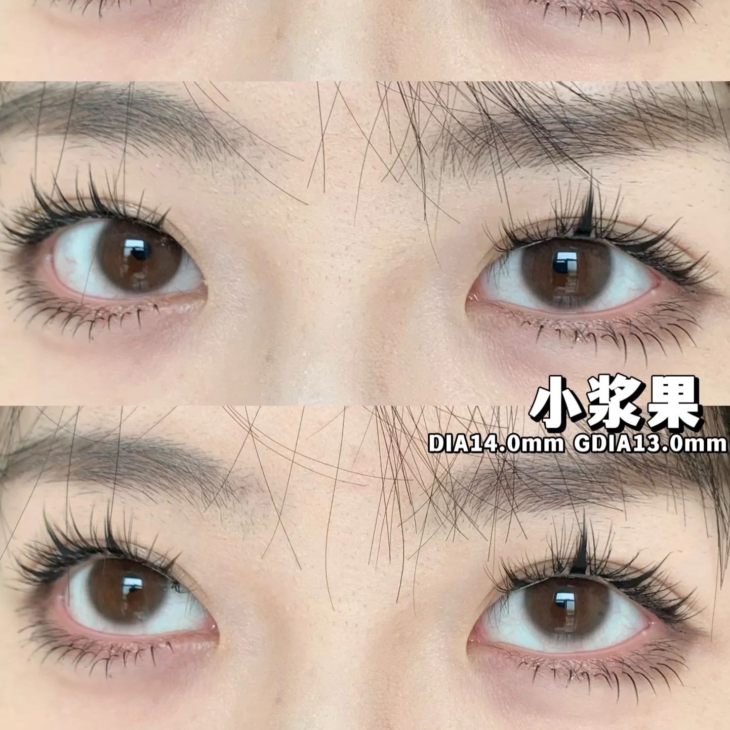 Springcon&Hushlens | 韩产年抛 | 硅水凝胶 | 素颜神器 | 小浆果 | 小黑裙 | 小韵黑 | 小暖咖 | 14.0mm-allencon