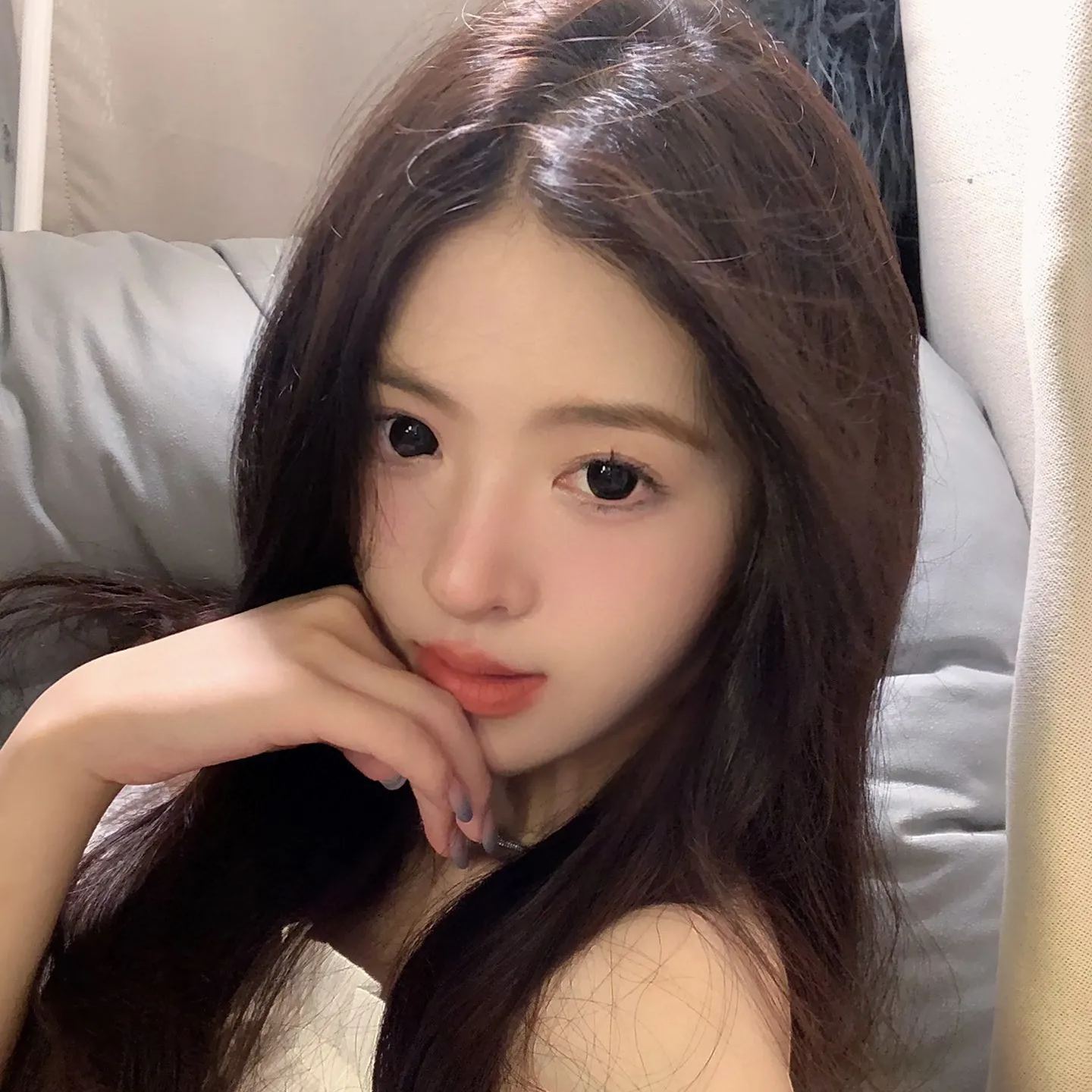 Springcon&Hushlens | 韩产年抛 | 硅水凝胶 | 芭比黑瞳 | 暗黑萝莉 | 初恋黑 | 14.5mm-allencon