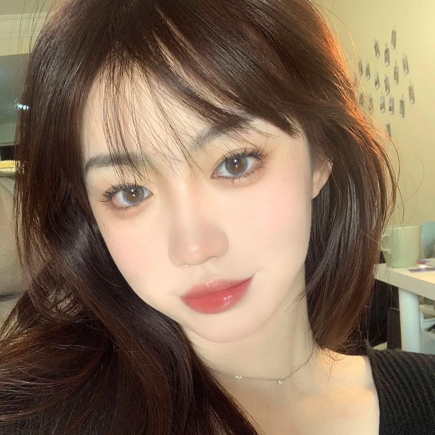 Medios | 韩产日抛 | 非离子 | 玻璃珠子  | 神秘蓝灰 | 14.2mm | 10片装-allencon