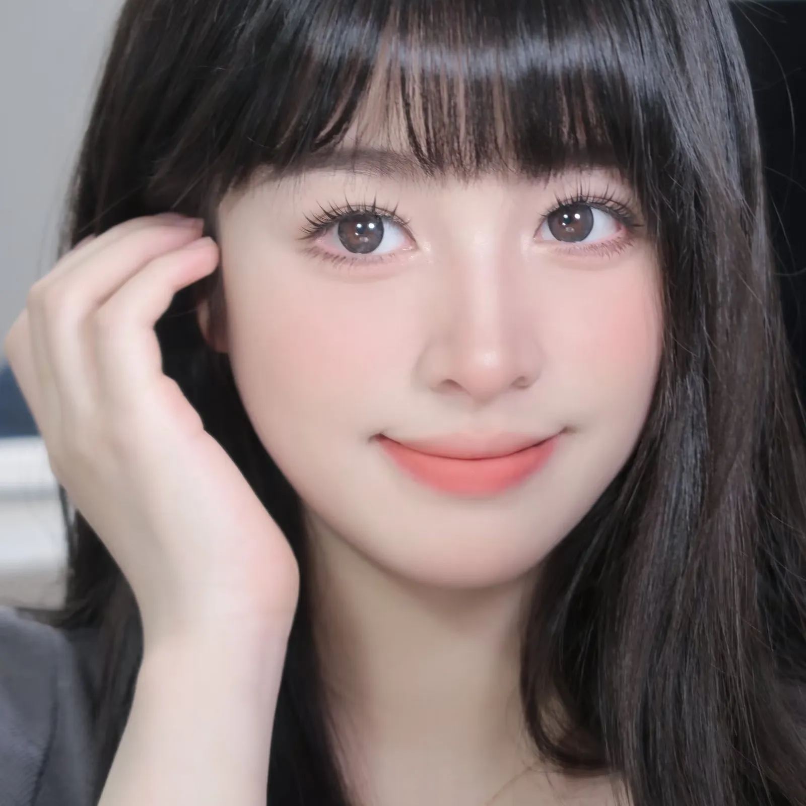 Lilyanna | 韩产半年抛 | 硅水凝胶 | 爆珠冰花黑 | 闪烁黑 | 14.5mm-AllenCon Since2017@UK