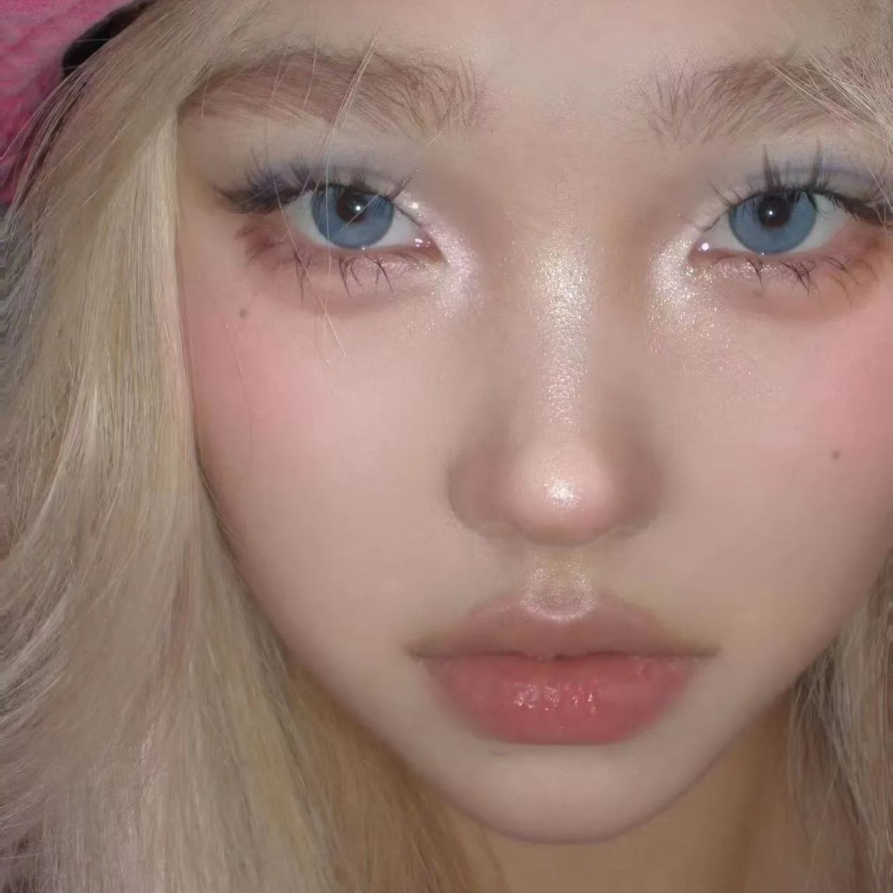 Lilyanna | 韩产半年抛 | 硅水凝胶 | 小怪兽 | 糯米蓝 | 14.5mm-allencon