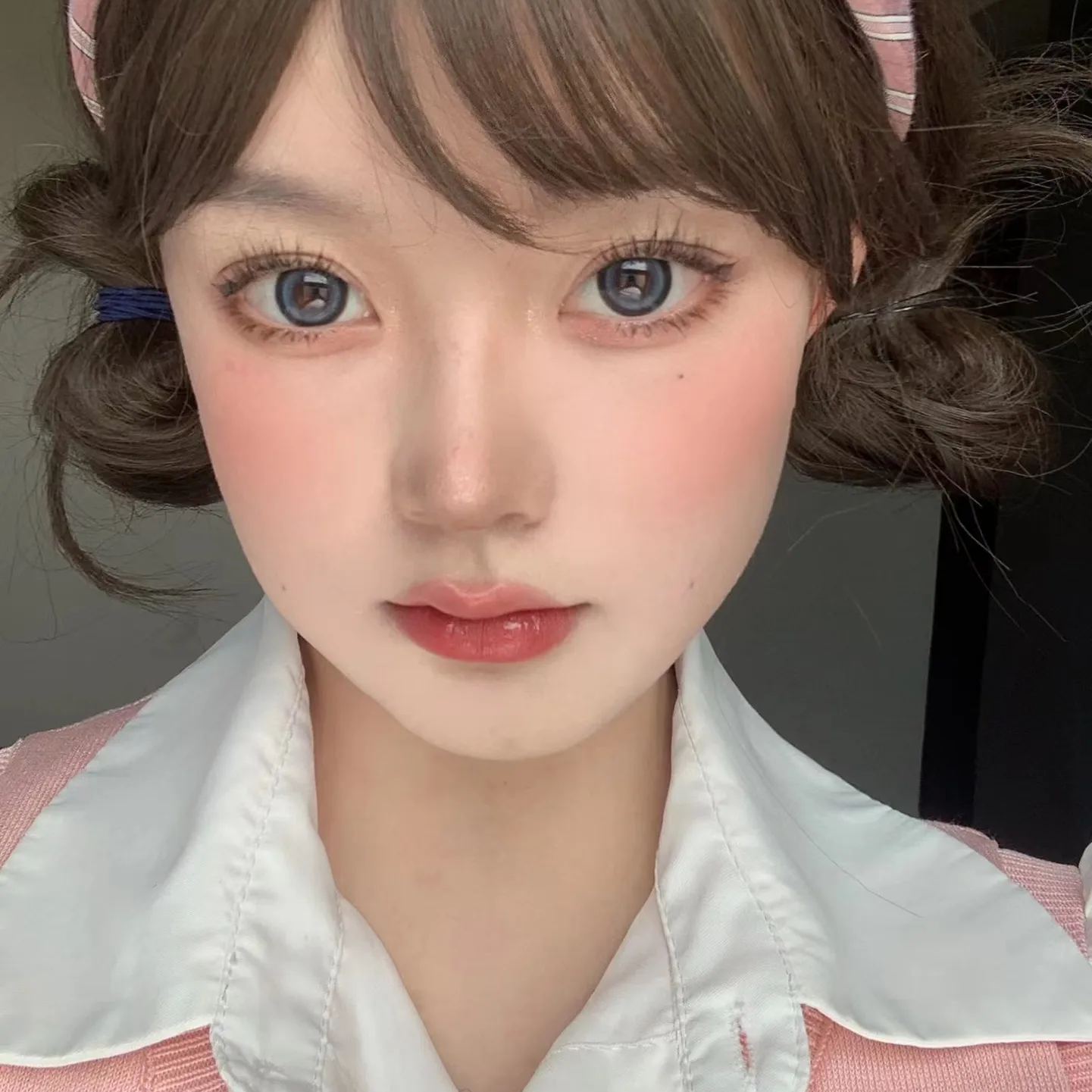 Lilyanna | 韩产半年抛 | 硅水凝胶 | 小怪兽 | 糯米蓝 | 14.5mm-allencon