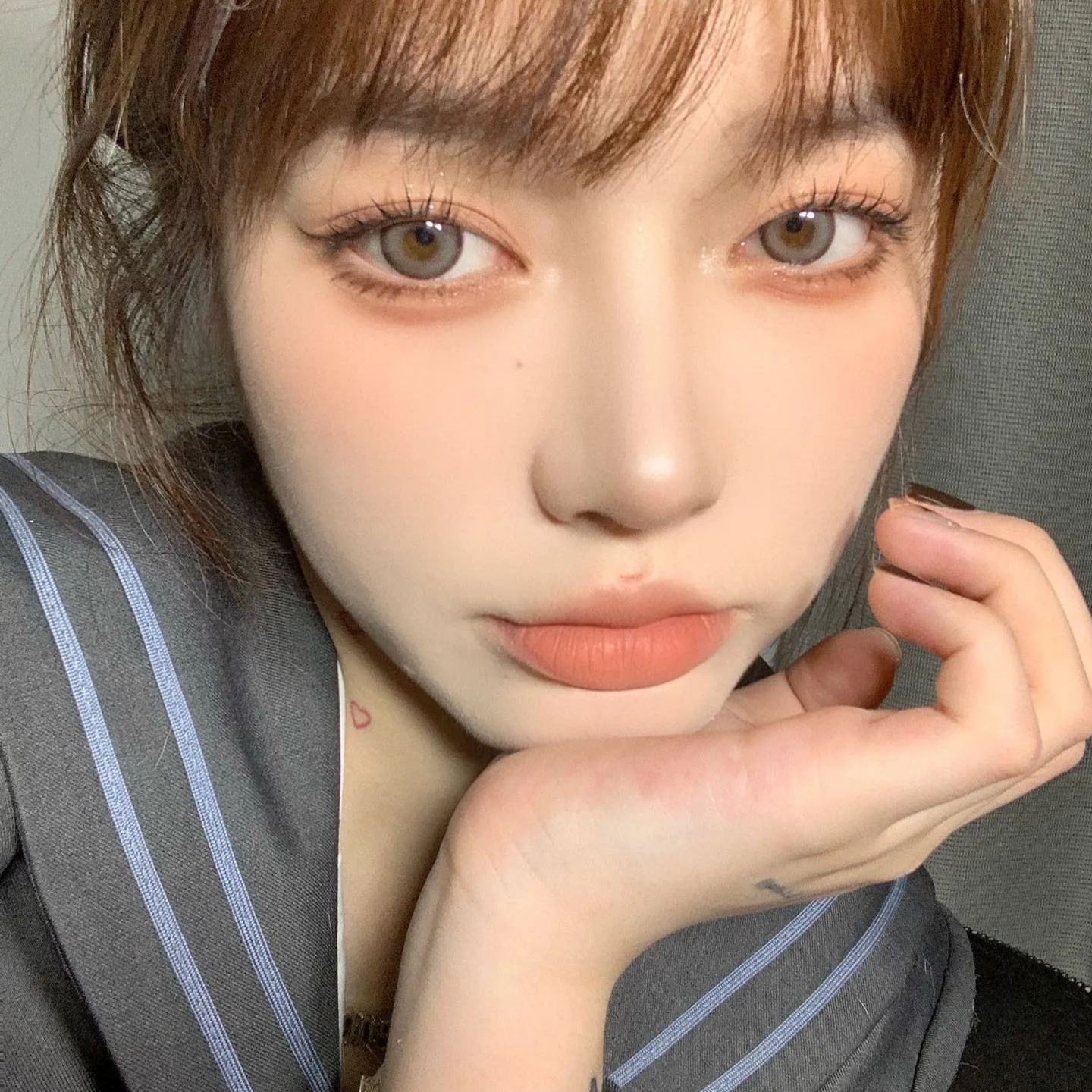 Lilyanna | 韩产半年抛 | 硅水凝胶 | 唯美灰色系 | 香草奶昔 | 14.5mm-allencon