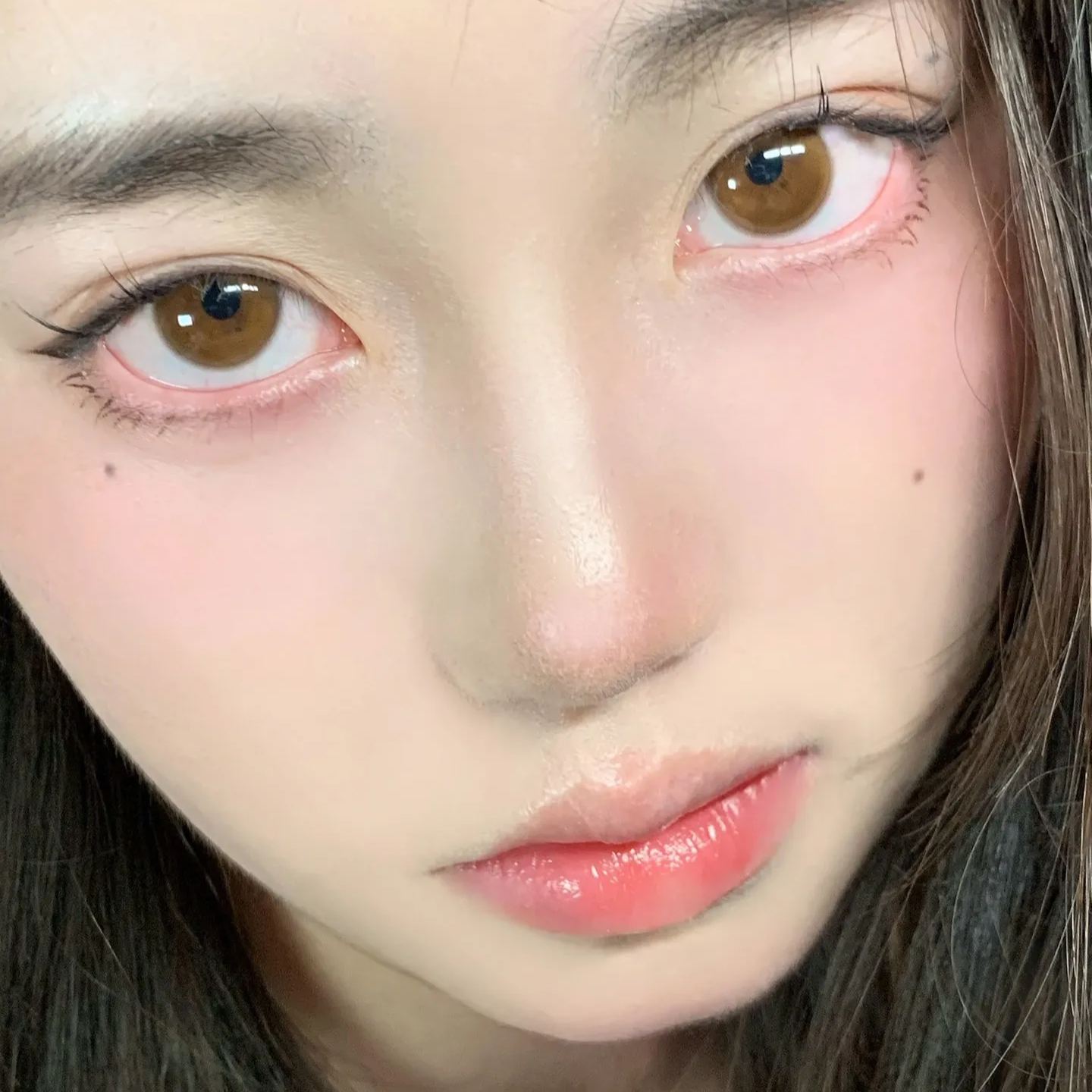 Macycon | 韩产年抛 | 硅水凝胶 | 自然透亮 | 冰岛与茶 | 橘子琉璃 | 14.2mm-allencon