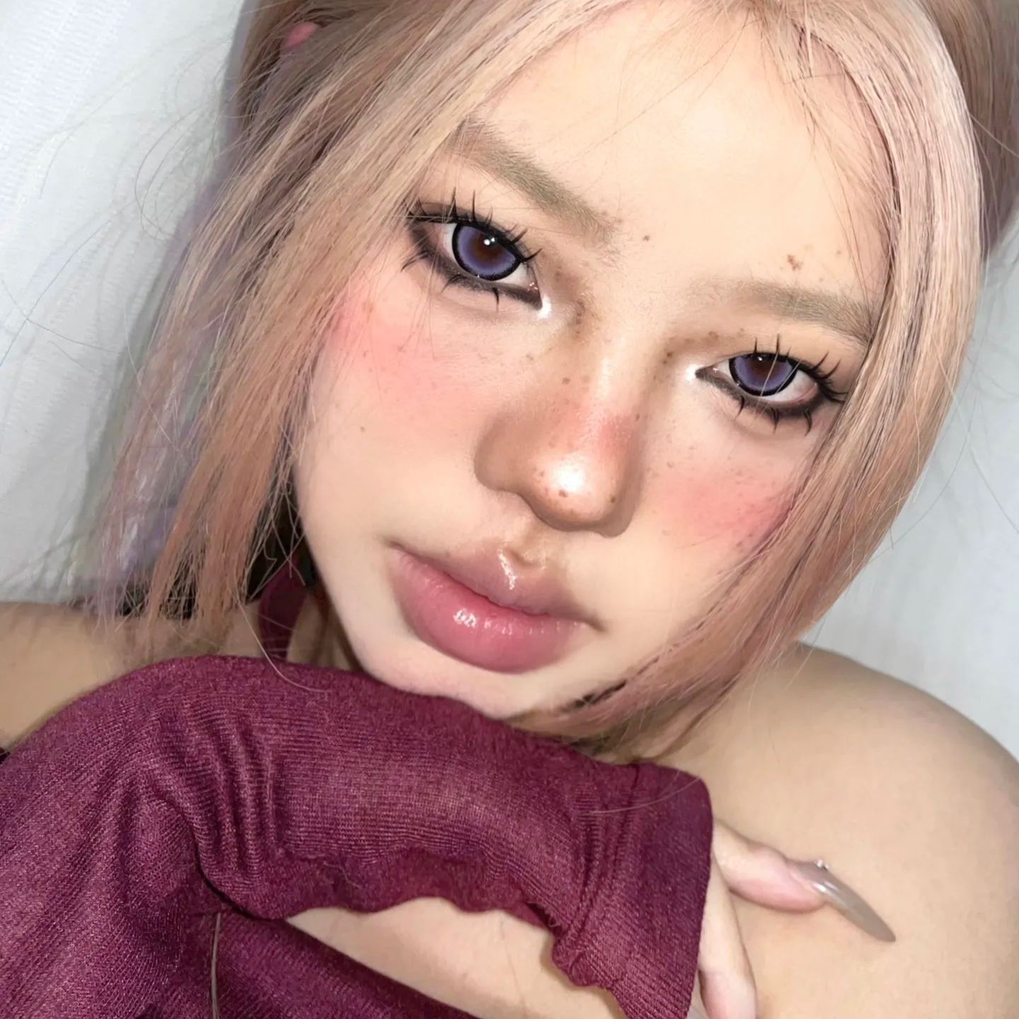 Macycon | 韩产年抛 | 硅水凝胶 | 奶油光感 | 大眼葡萄 | 14.5mm-allencon