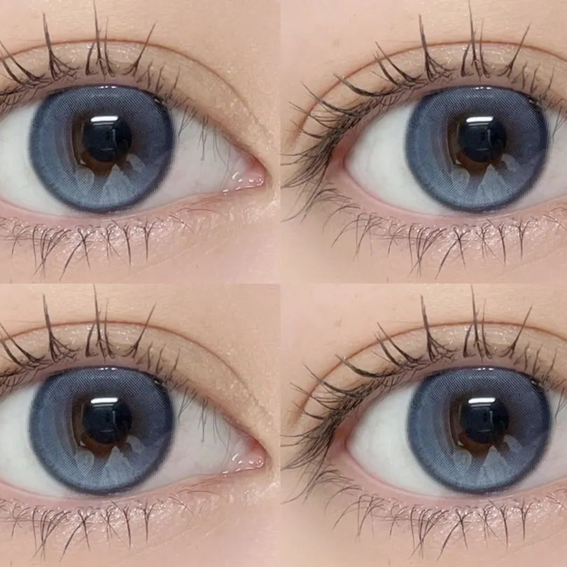 UtooCon | 国产月抛 | 非离子 | 镜面猫眼显白蓝瞳 | 钻石猫眼蓝 | 14.2mm-allencon