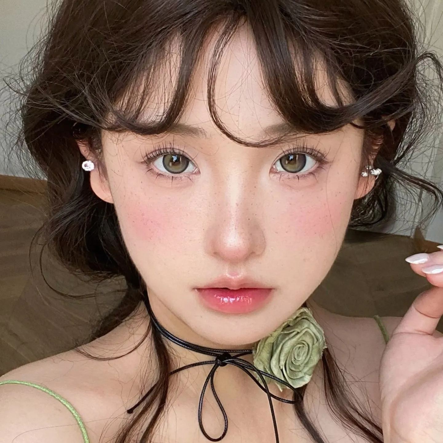 Bollycon | 韩产日抛 | 水凝胶 | 圆环狗狗设计 | 仙人掌班戟 | 14.5mm | 10片装-allencon